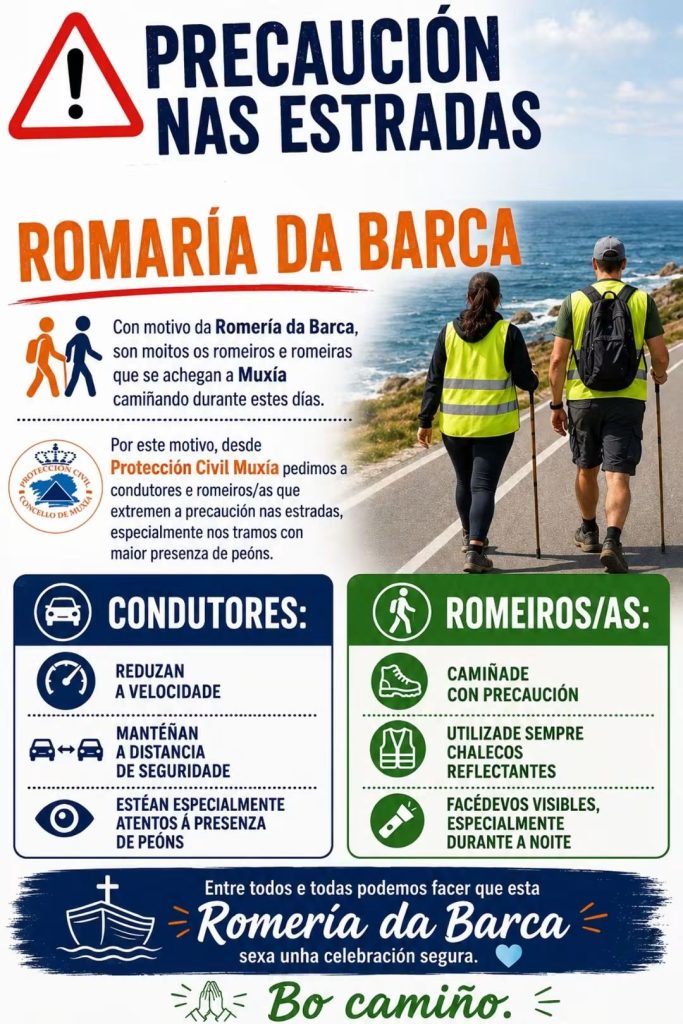 Xa queda moi pouco para o comezo da Novena da Virxe da Barca.